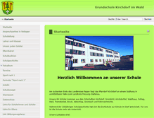 Tablet Screenshot of gs-kirchdorf-im-wald.de